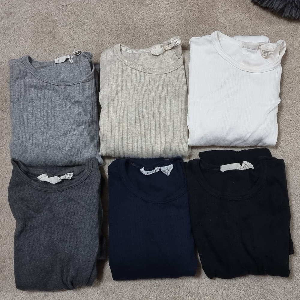 Structure shirts set of 6